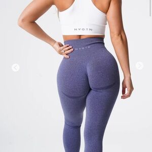 NVGTN XS Indigo Contour Seamless Legging